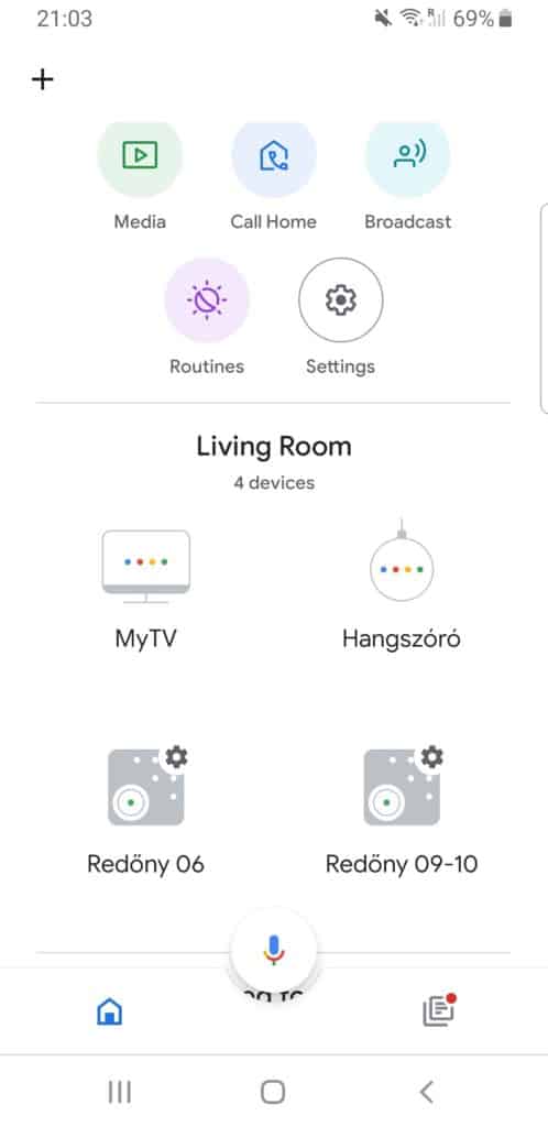 Google Home Androidon