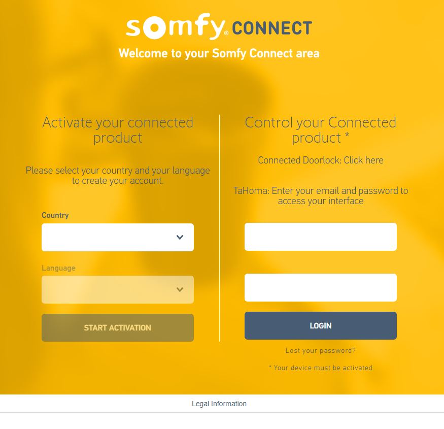 Somfy Connect